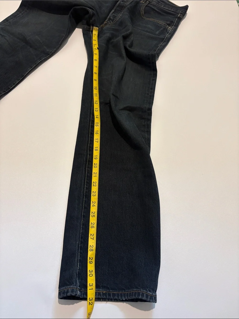 Levi's Men's Black Straight-Leg Button-Fly Jeans